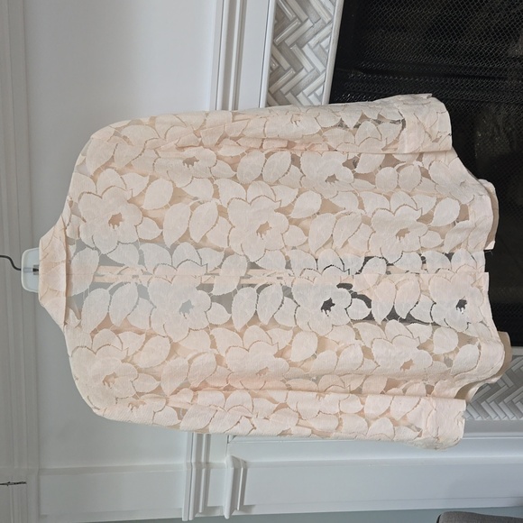 BCBG size S see thru pink jacket - Picture 4 of 4